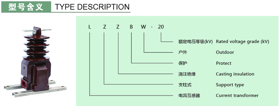 LZZBW-20型電流互感器型號(hào)說明